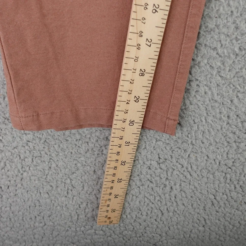 Lululemon Commission Slim Pant 34 Earth Dye Clay Cotton Blend ABC Pants LM5ACOS - Picture 5 of 9